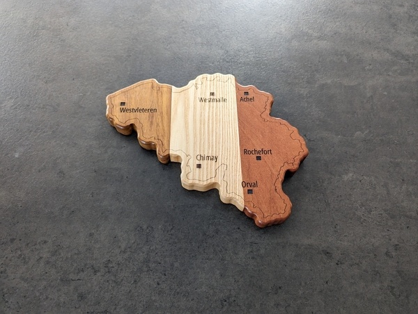 Plateau apéro - Trappistes - Belgique