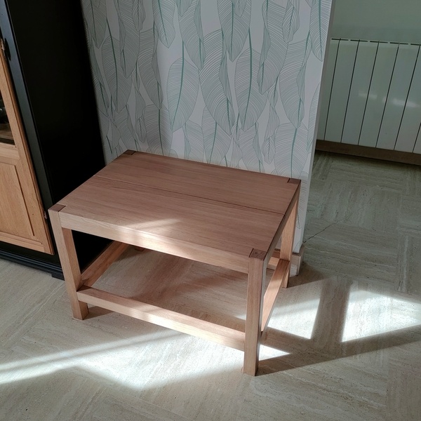 Banc avec rainure à prout