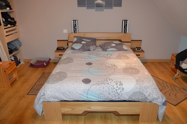 1ere réalisation, un lit