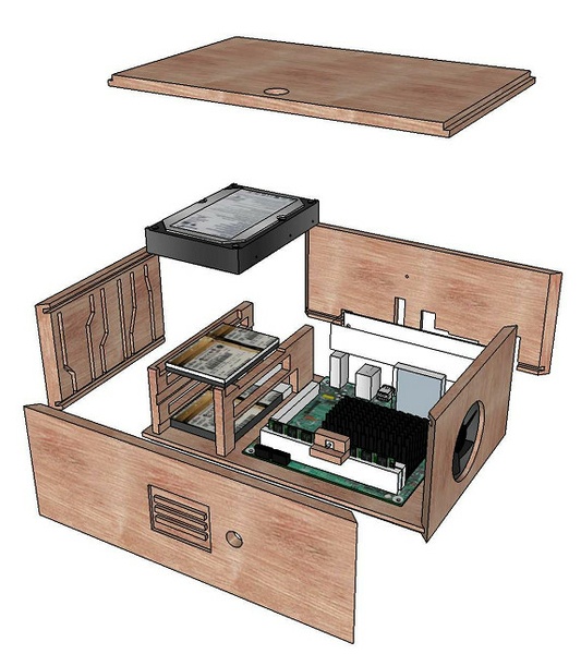 Boitier pour serveur informatique