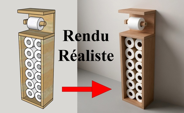 Transformer facilement un croquis en photo réaliste