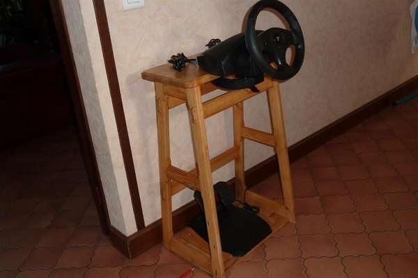 Pupitre de jeu video