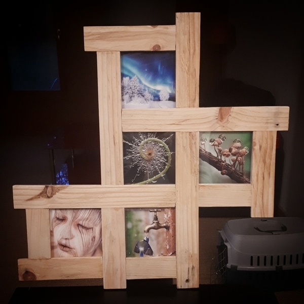 Cadre pêle-mêle carré