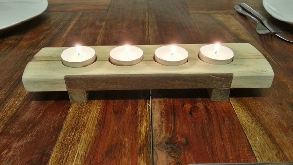 Porte bougie chauffe plat