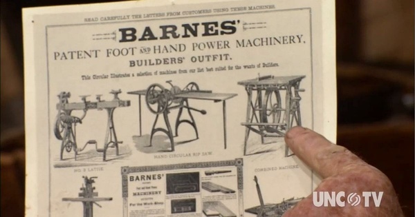 Les machines à pédale par Roy Underhill