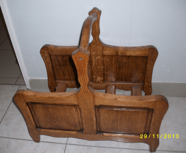 Panier à buches ou porte revues