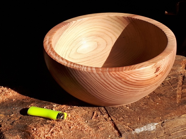 Saladier en séquoïa