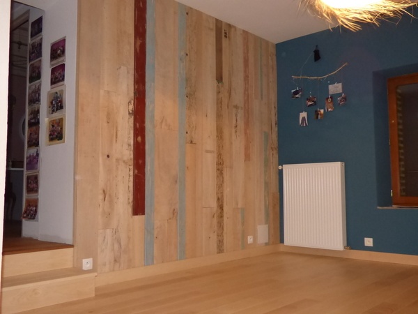 Lambris dépareillé