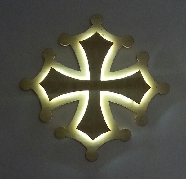 Applique croix occitane