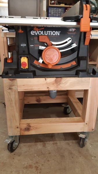 Servante et amelioration scie sous table