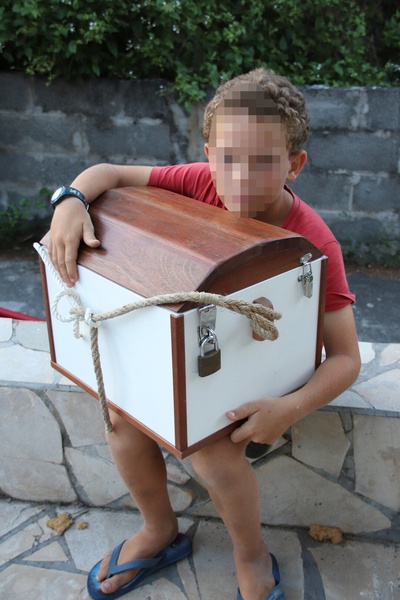 Coffre de marin pour mon garçon