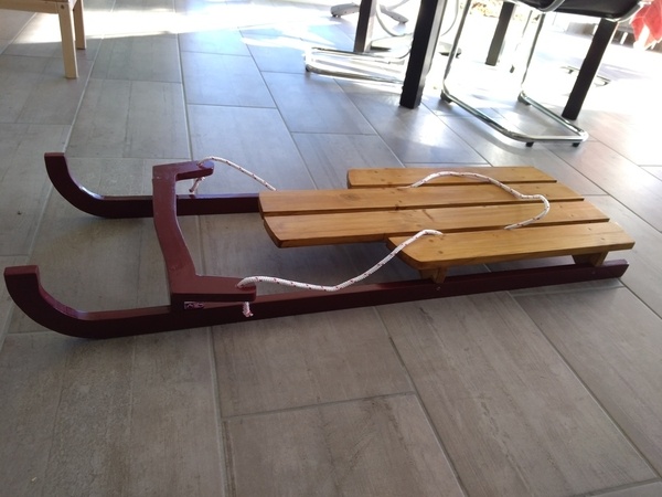 Luge en bois