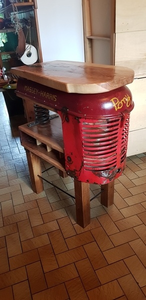 Mange-debout tracteur