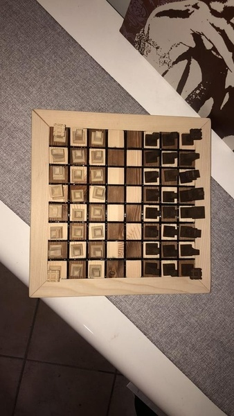 Jeu d’échec  2 en 1