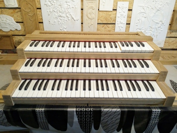 Claviers d'orgue