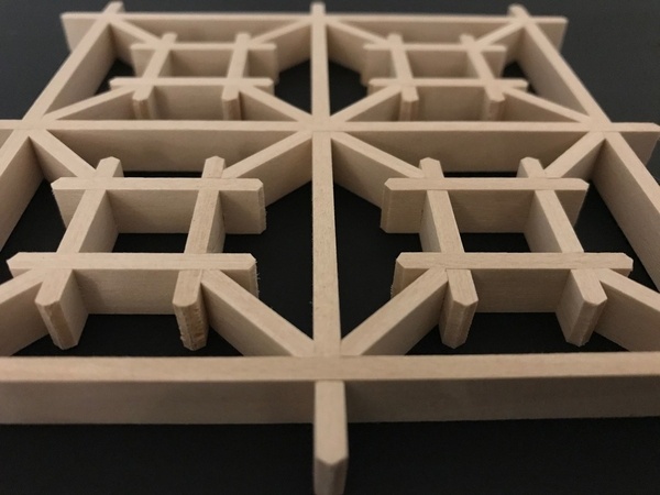 Kumiko modèle Yotsuba izutsu-tsugi