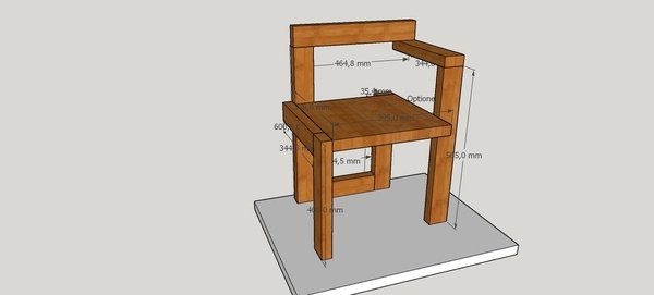 Chaise steltman modifiée