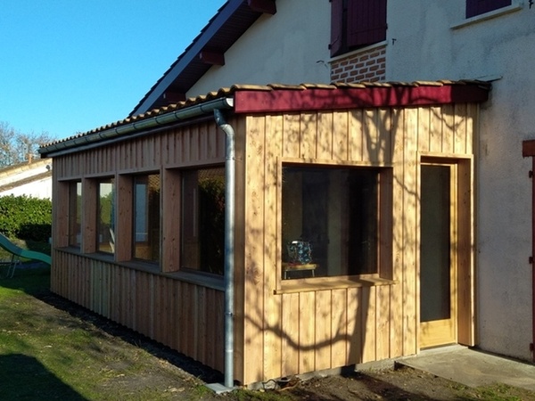 Chassis fixes pour véranda