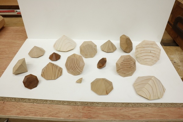 Des diamants en bois