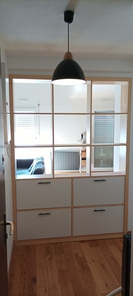 Meuble de séparation entrée / séjour