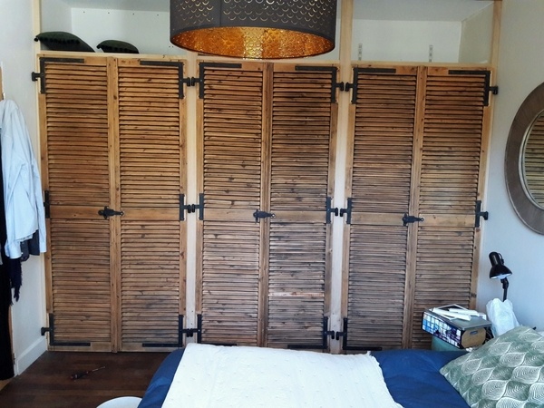 Dressing avec récupération de persiennes