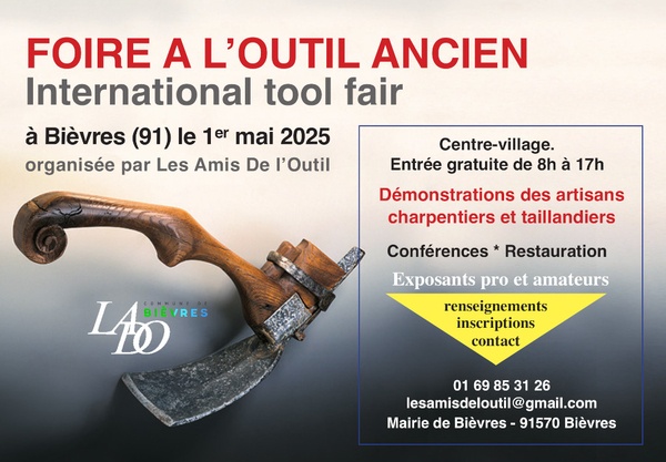 Brochure pour la Foire à l’outil ancien