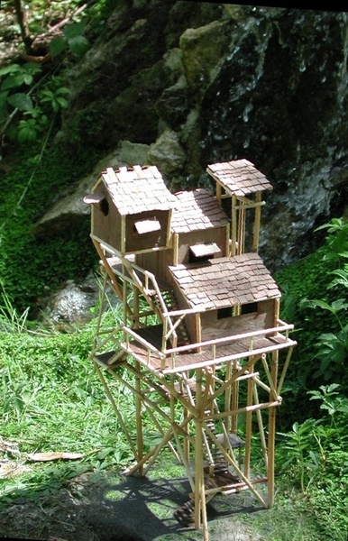 Rêve de cabane bambou