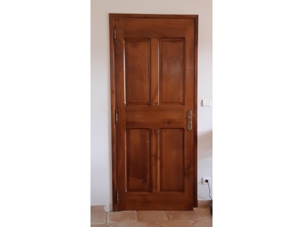 Porte intérieure en noyer