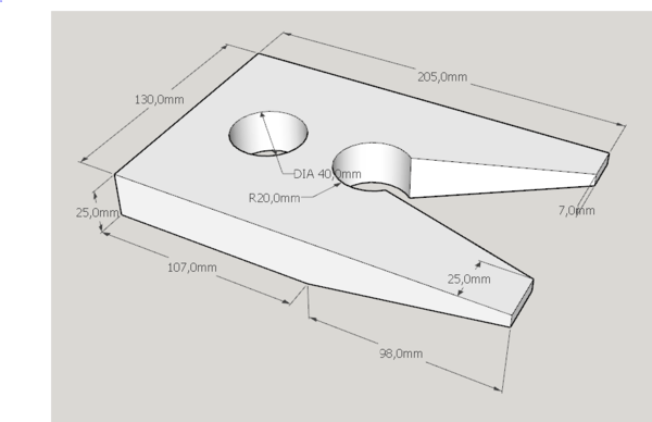 Accessoire pour scie à chantourner