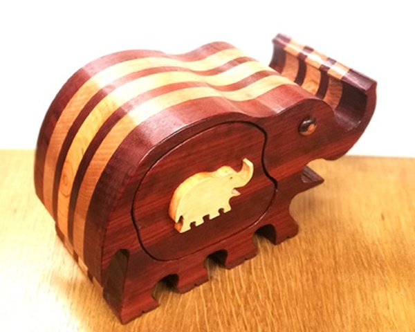 Un éléphant sa trompe