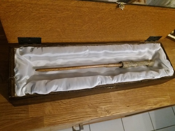 Baguette magique d'Harry Potter et son coffret