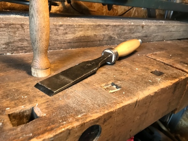 Nouveau manche de ciseau