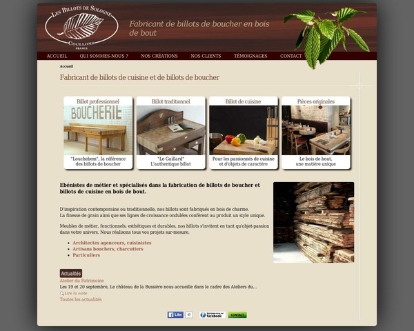 Ils font du bois de bout une matière ...