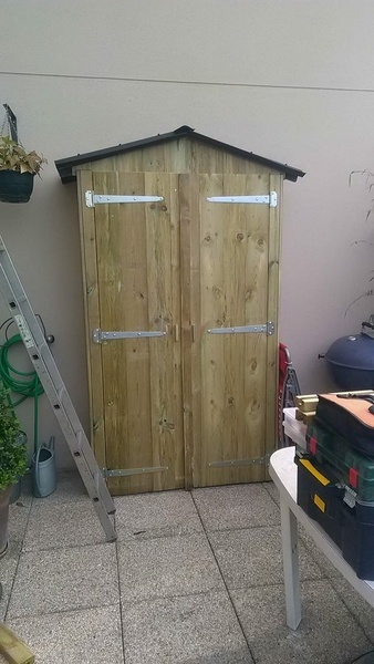 Le produit fini et posé