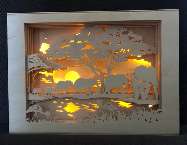 Éléphants en balade