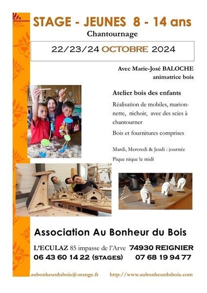 Atelier Chantournage pour les Jeunes (8-14 ans)