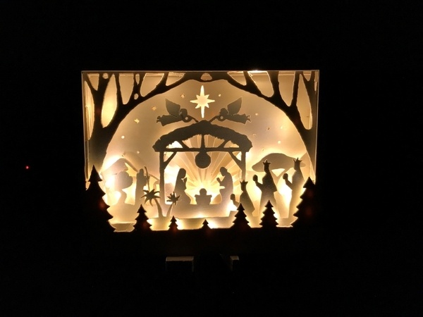 Lightbox crèche
