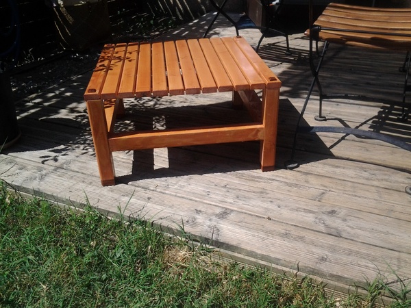 Table basse pour le jardin