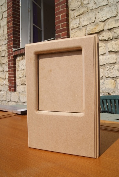 Chatière : Vue de face