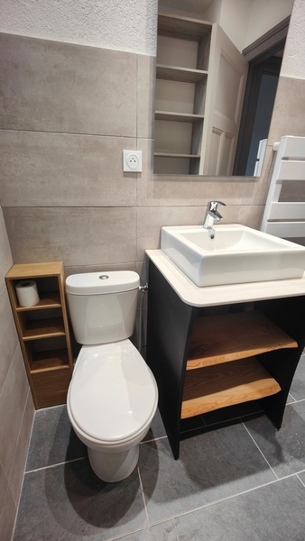 Meuble de salle de bain pour locatif