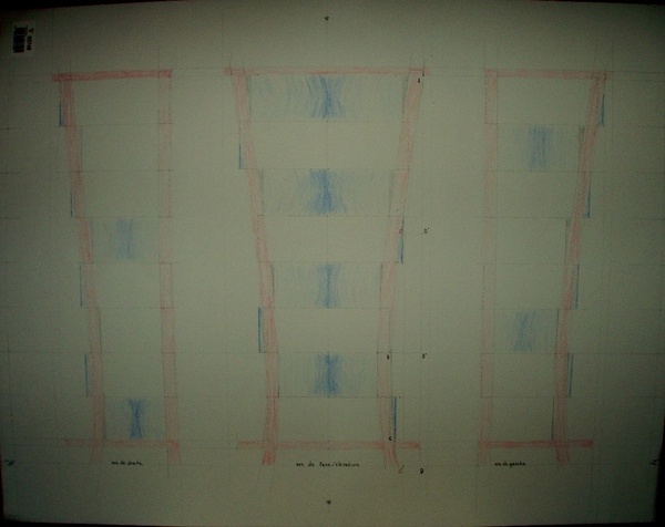 Tracé et développement arêtier courbe