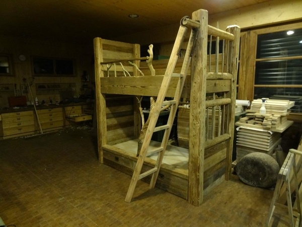 Création d’un lit superposé