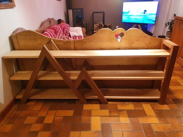 Une bibliotheque "montagne"