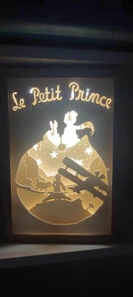 Nouvelle réalisation Light box Le Petit Prince
