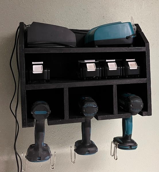 Meuble d'atelier : Rangement pour visseuse