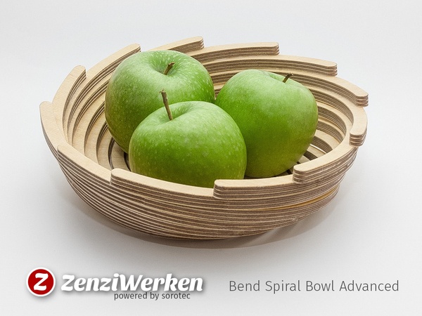 Bol dans un panneau de contreplaqué