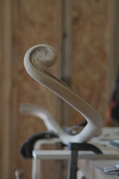 Main courante courbe