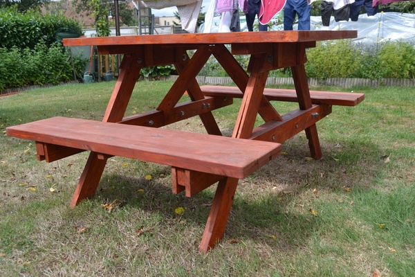 Table de pique-nique en palette