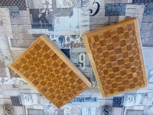 2 Planches à découper en bois de bout