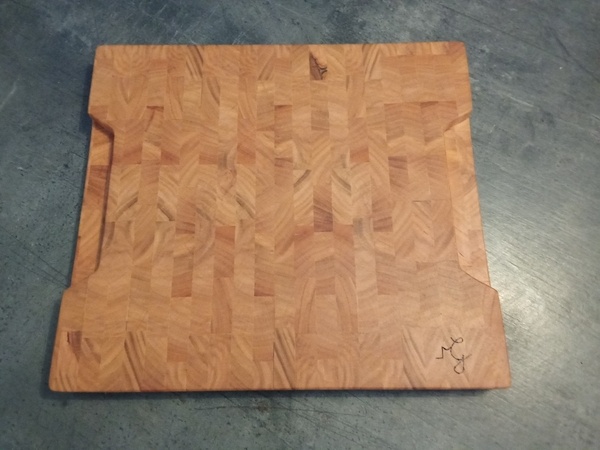 Planche en bois de bout